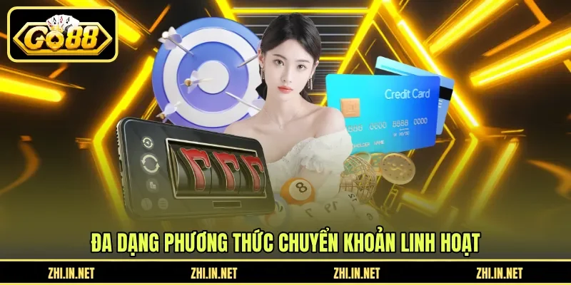Nạp Tiền Nhanh - Tổng Hợp Phương Thức Giao Dịch GO88 10 go88 Đa dạng phương thức chuyển khoản linh hoạt